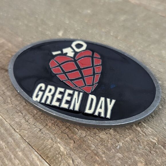 Green Day Grenade Belt buckle, USA - Picture 1 of 3